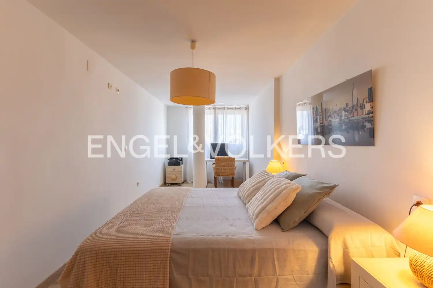 Bedroom of Attic for rent in Sagunto / Sagunt  with Air Conditioner, Heating and Terrace