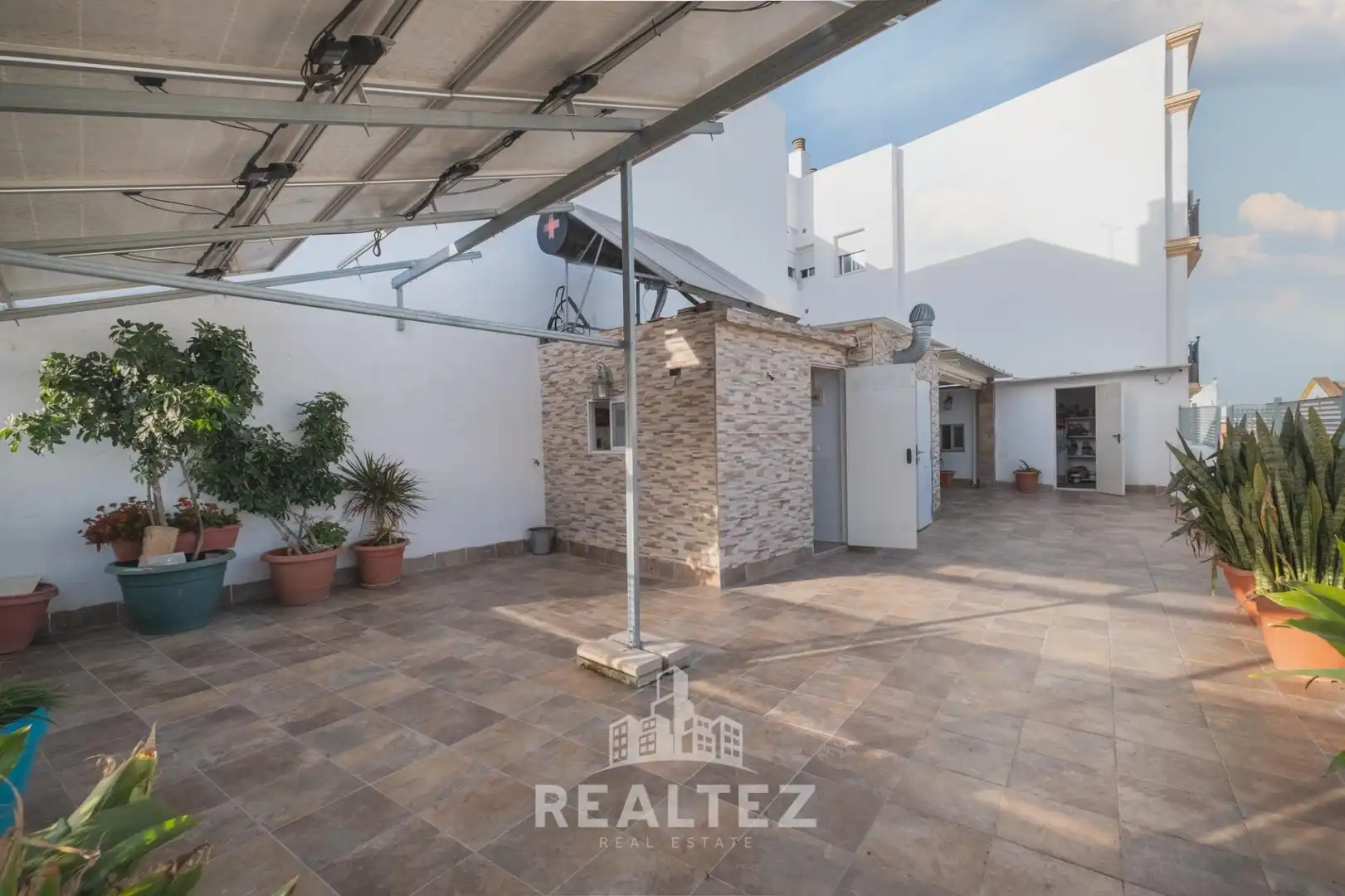 Terrasse von Haus oder Chalet zum Verkauf in Jerez de la Frontera mit Klimaanlage, Heizung und Terrasse