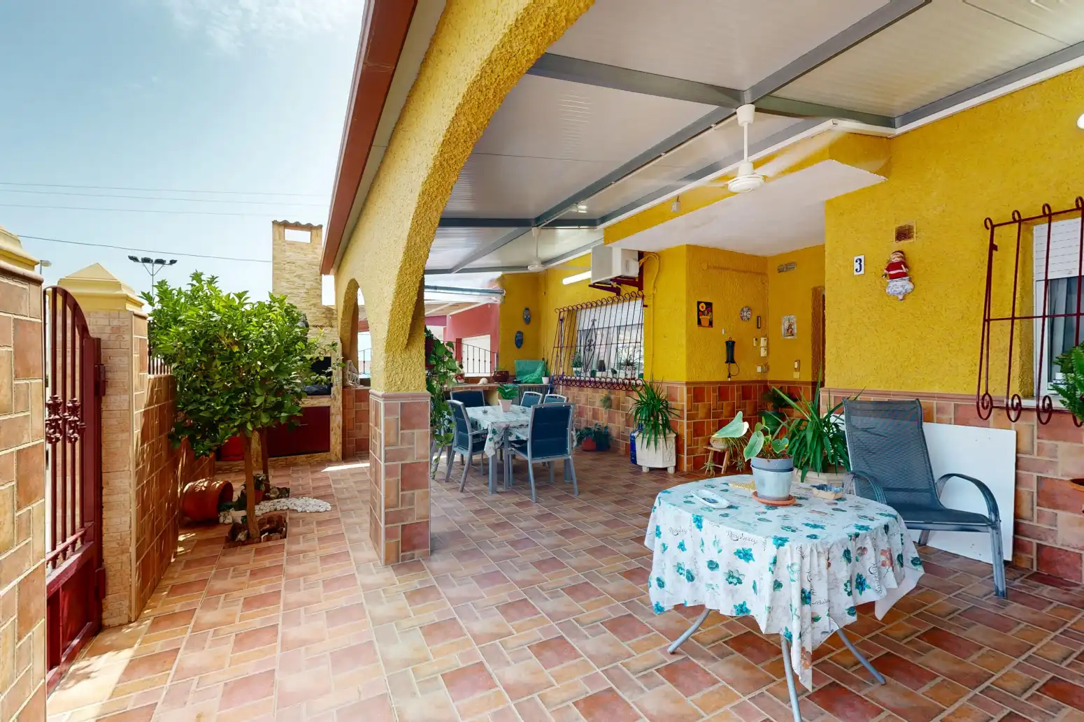Terrassa de Casa o xalet en venda en Cartagena amb Jardí privat