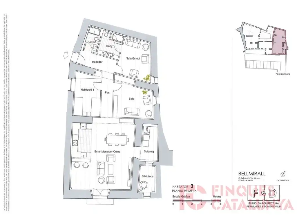 Flat with lift for sale in Bellmirall, imagen 47