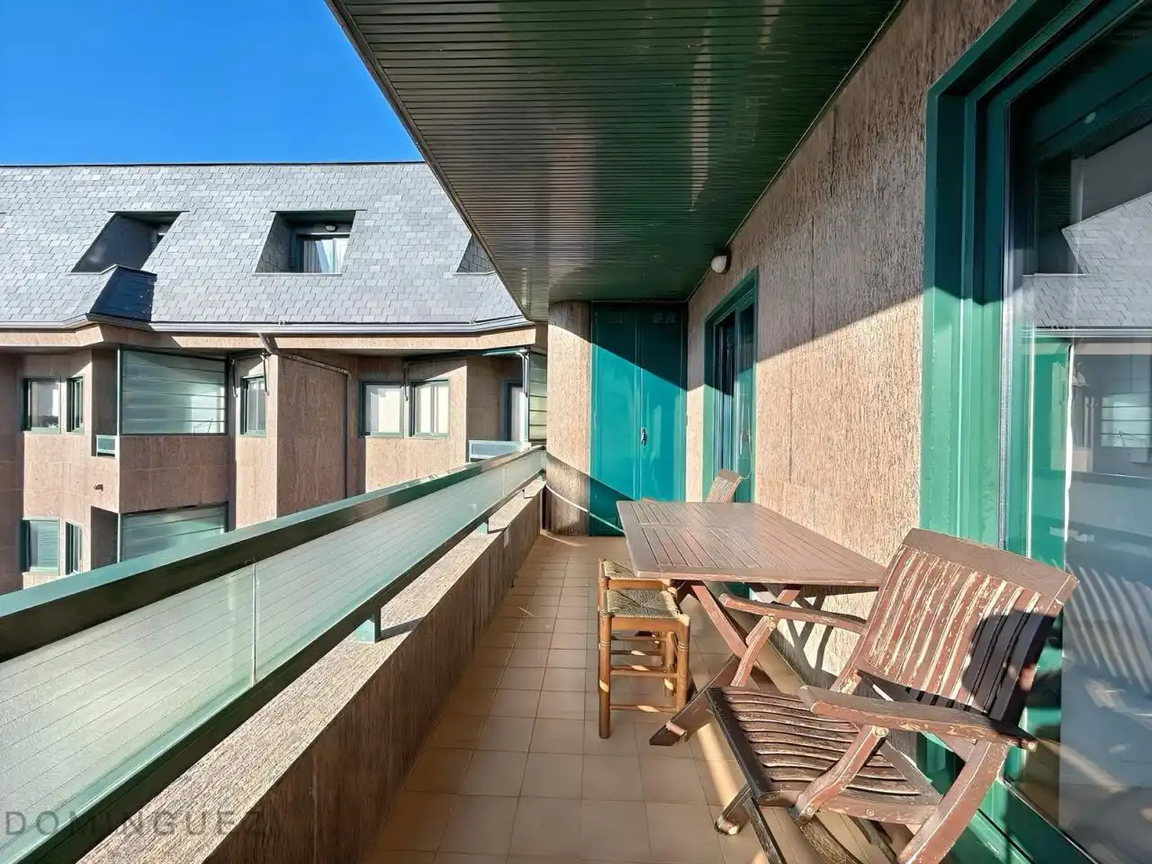 Terrasse von Wohnungen zur Miete in Vigo  mit Heizung, Terrasse und Möbliert
