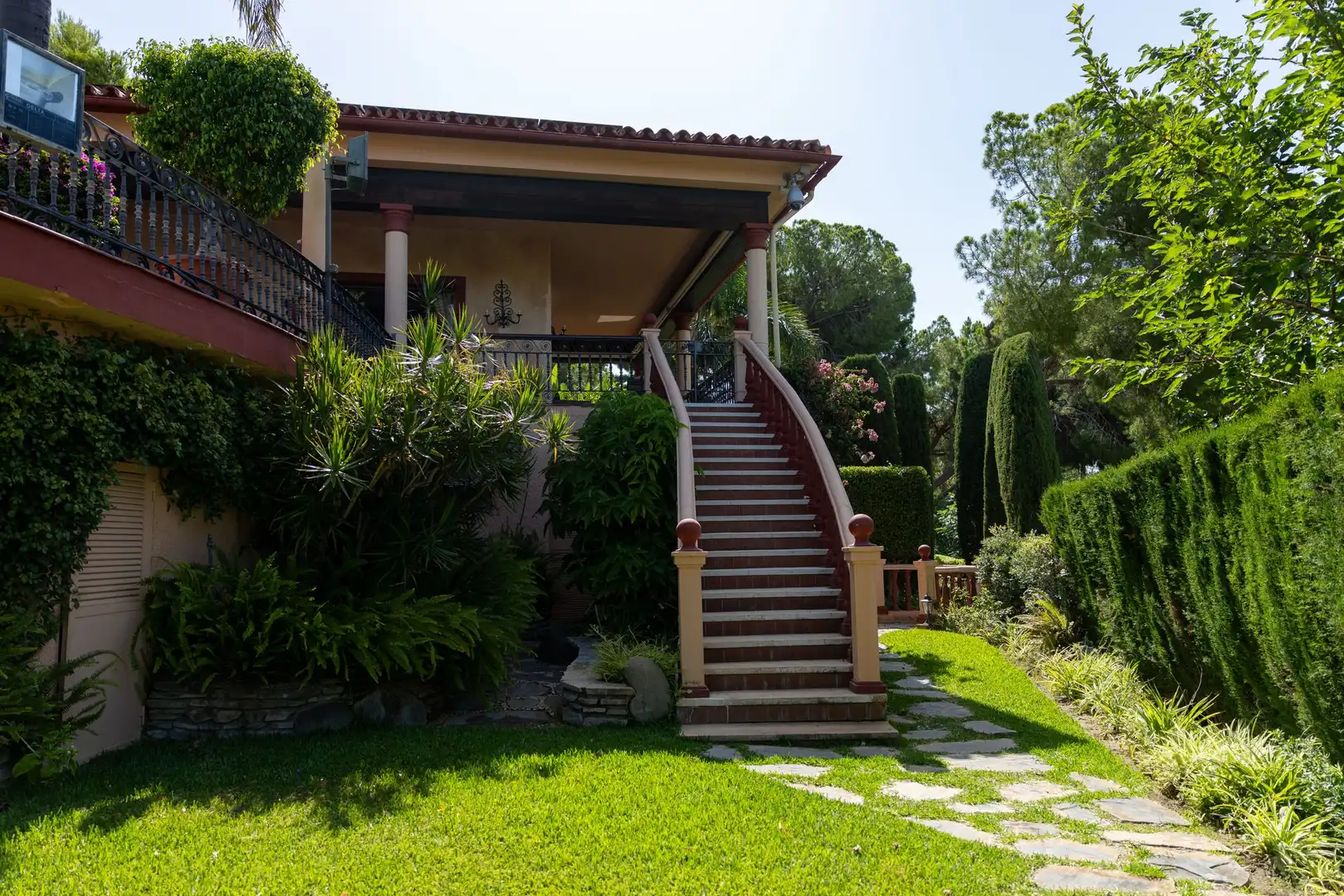 Garten von Country house zum Verkauf in Benahavís mit Terrasse und Möbliert