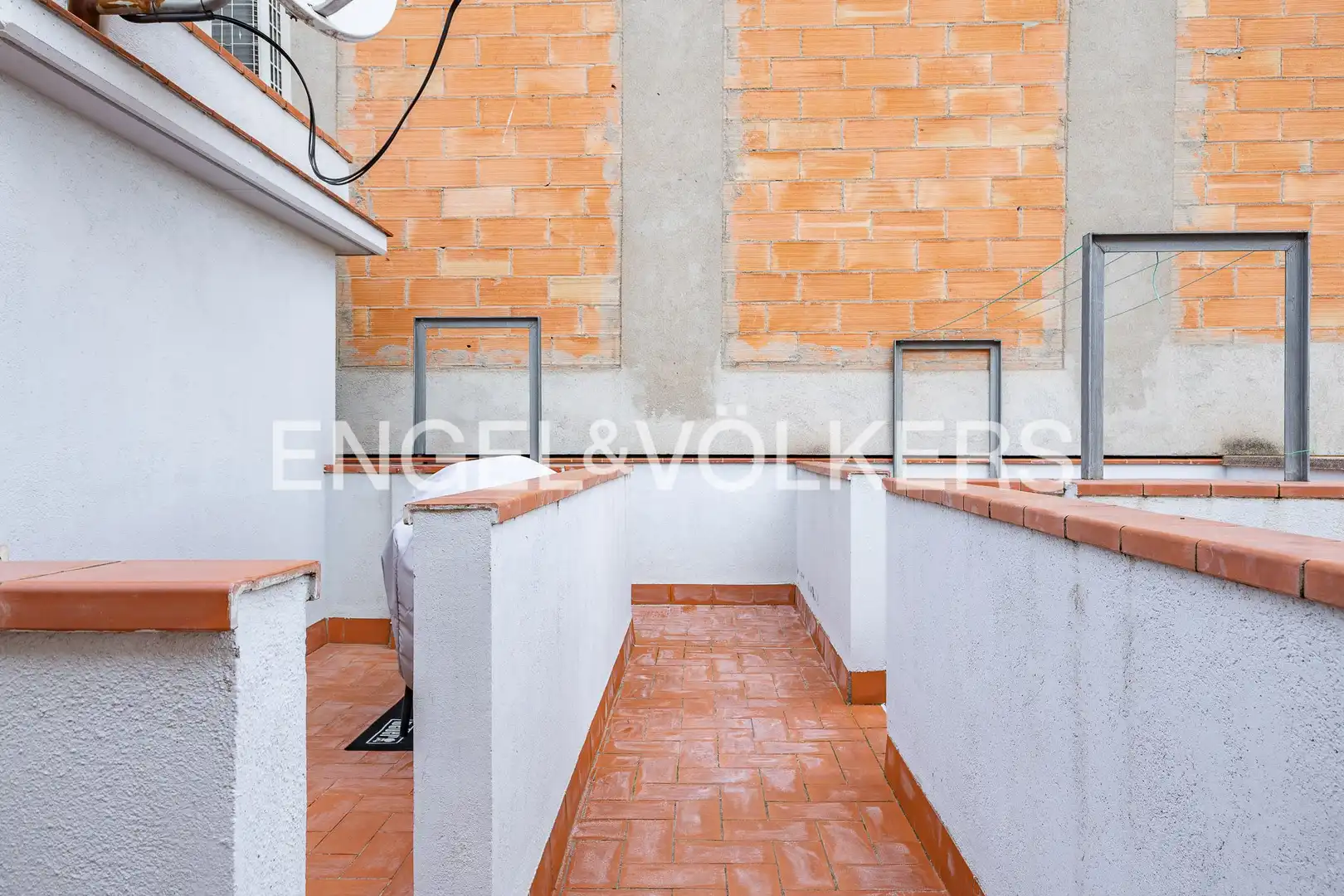 Balcony of Flat for sale in Mataró  with Air Conditioner, Heating and Parquet flooring