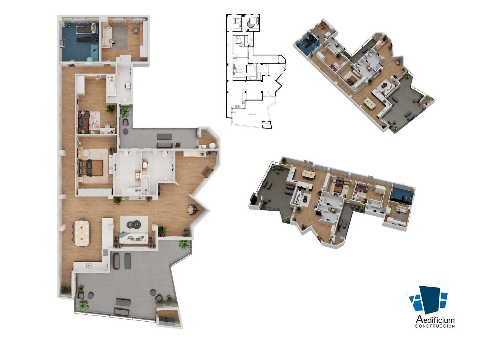 Pis en venda en  Valencia Capital amb Aire condicionat, Jardí privat i Terrassa