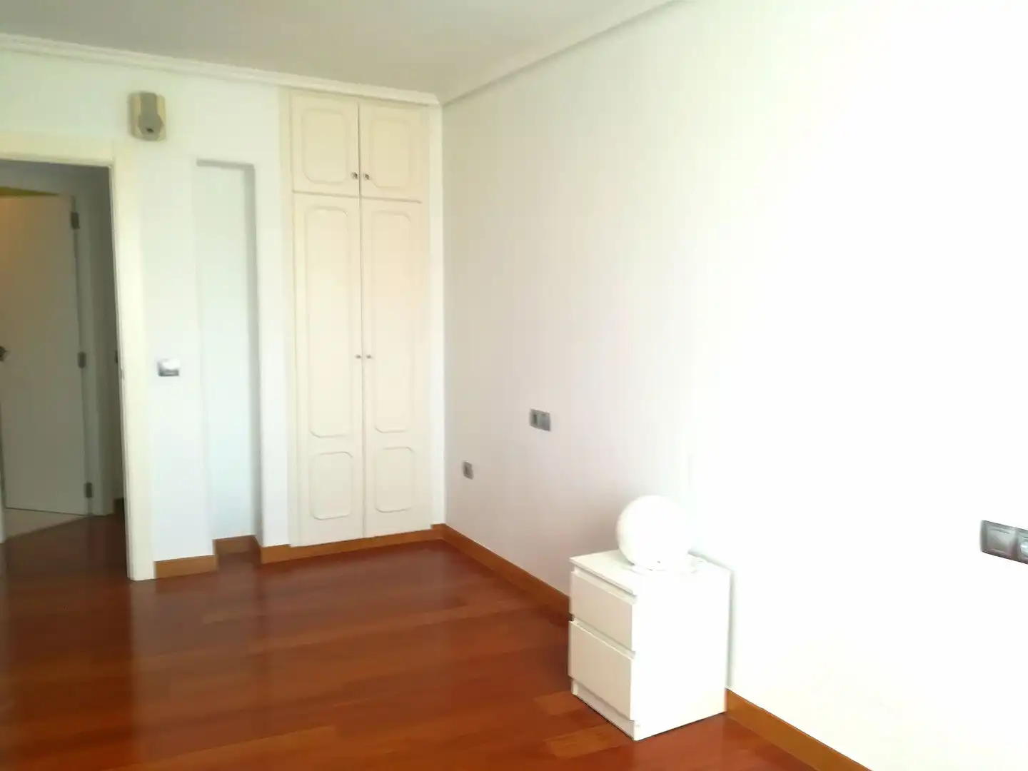 Schlafzimmer von Wohnung zur Miete in Murcia mit Klimaanlage, Parkett und Möbliert