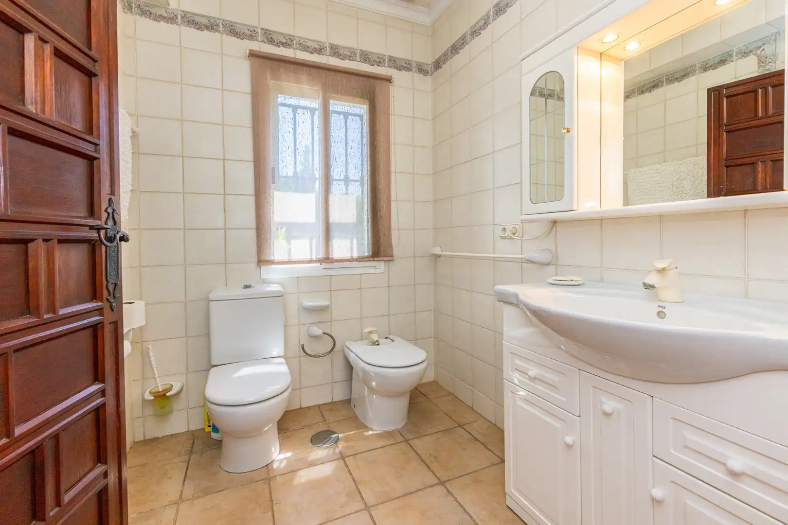 Bany de Casa o xalet en venda en Mijas amb Aire condicionat, Jardí privat i Terrassa