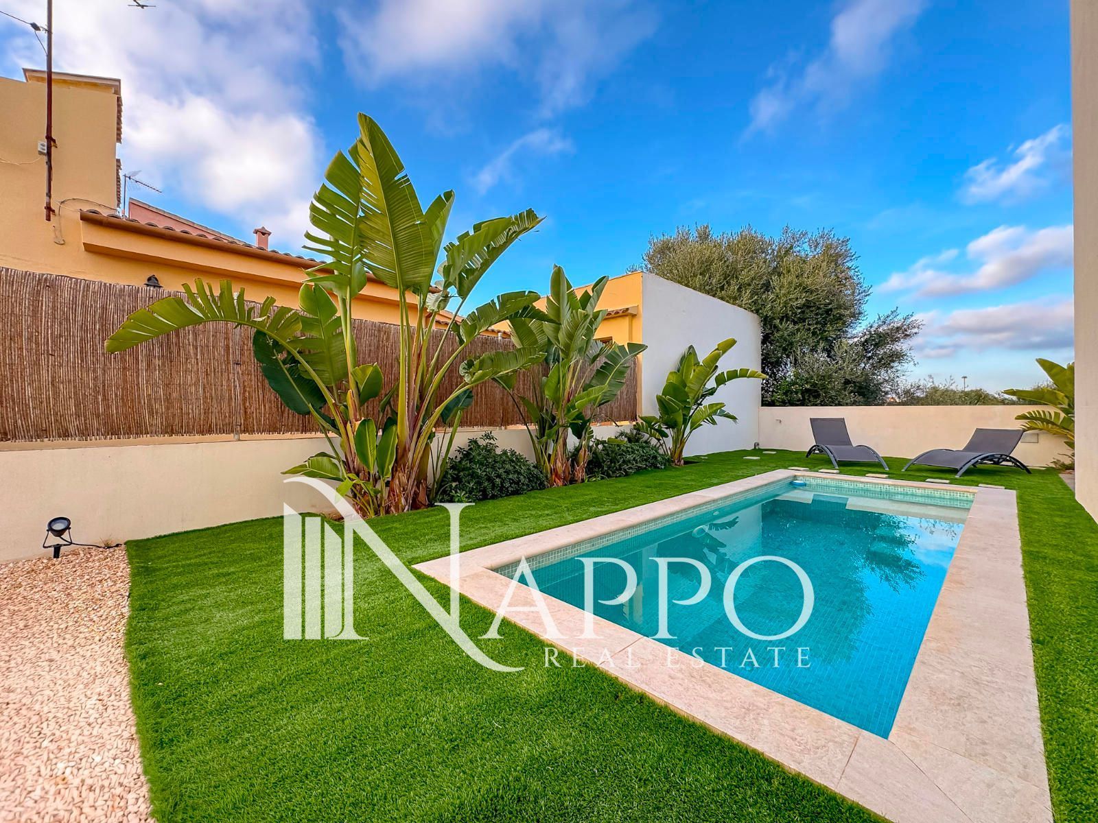 Garden of Single-family semi-detached to rent in Campos  with Air Conditioner, Heating and Swimming Pool