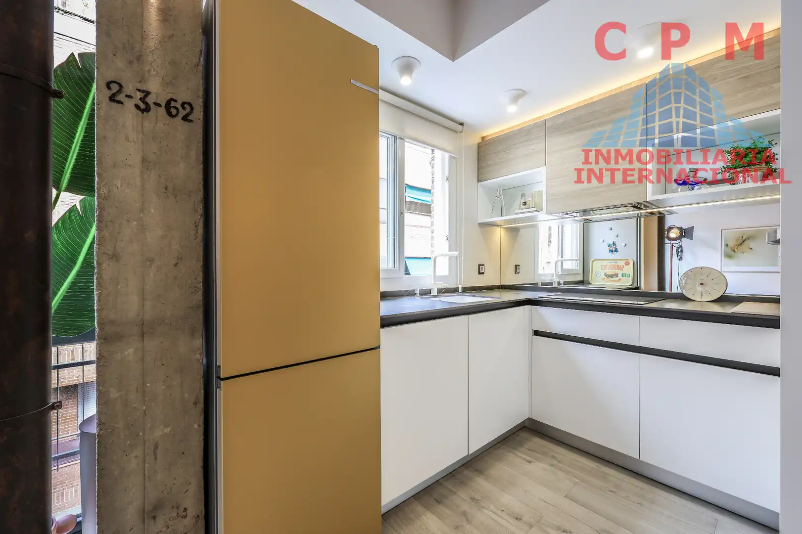Cocina de Piso de alquiler en Madrid con Aire acondicionado, Calefacción y Parquet