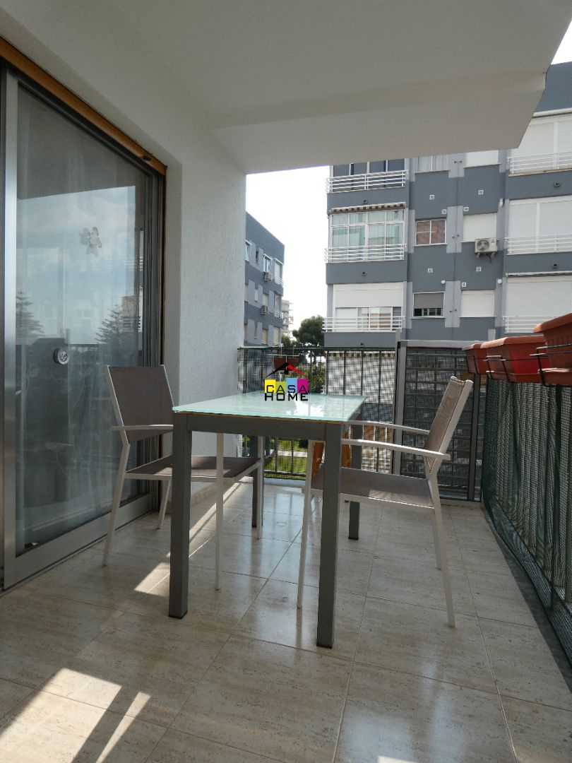 Balcony of Apartment for sale in Benicasim / Benicàssim  with Parquet flooring, Terrace and Storage room