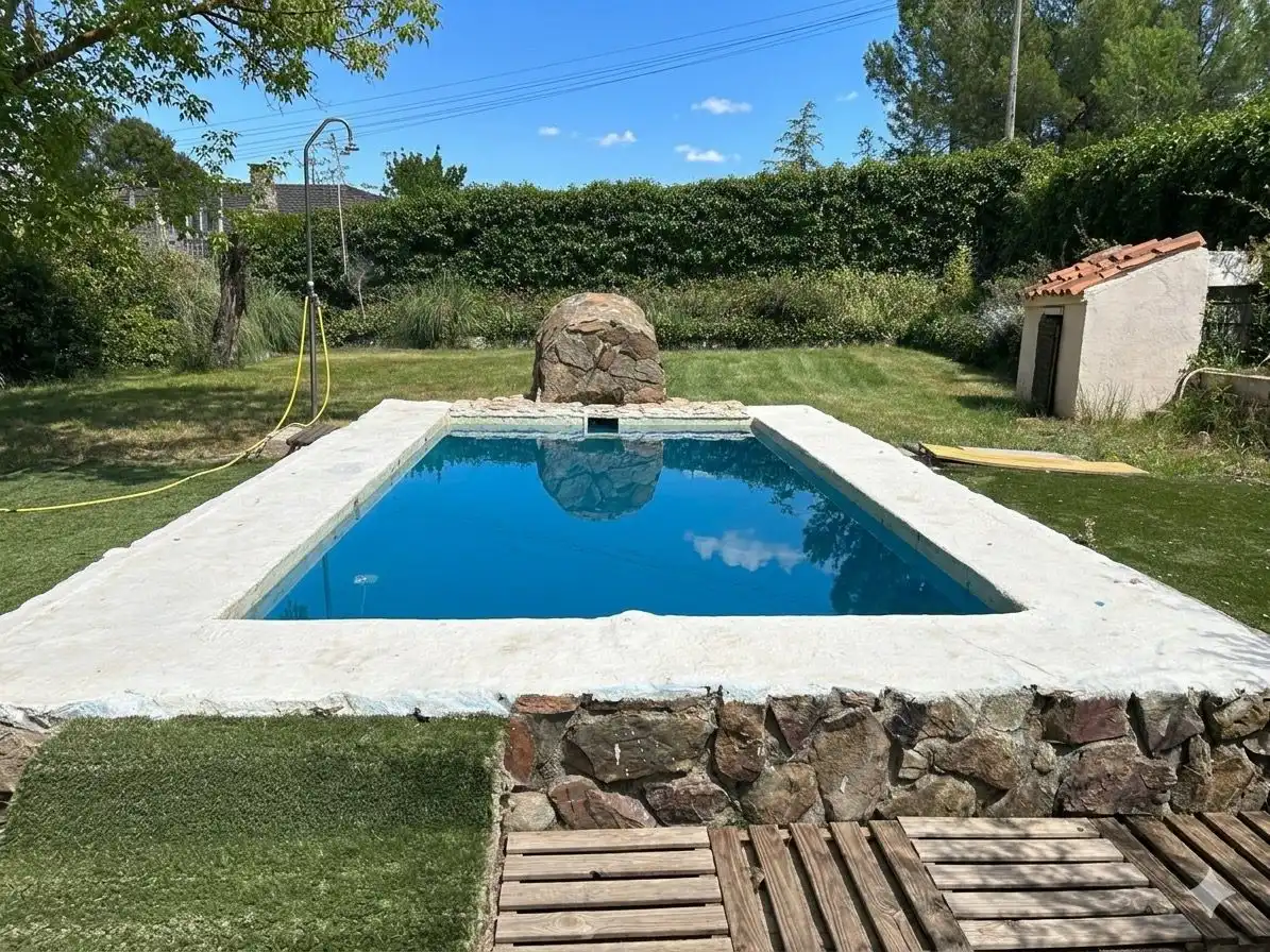 Piscina de Finca rústica en venta en Almoguera con Jardín privado y Piscina