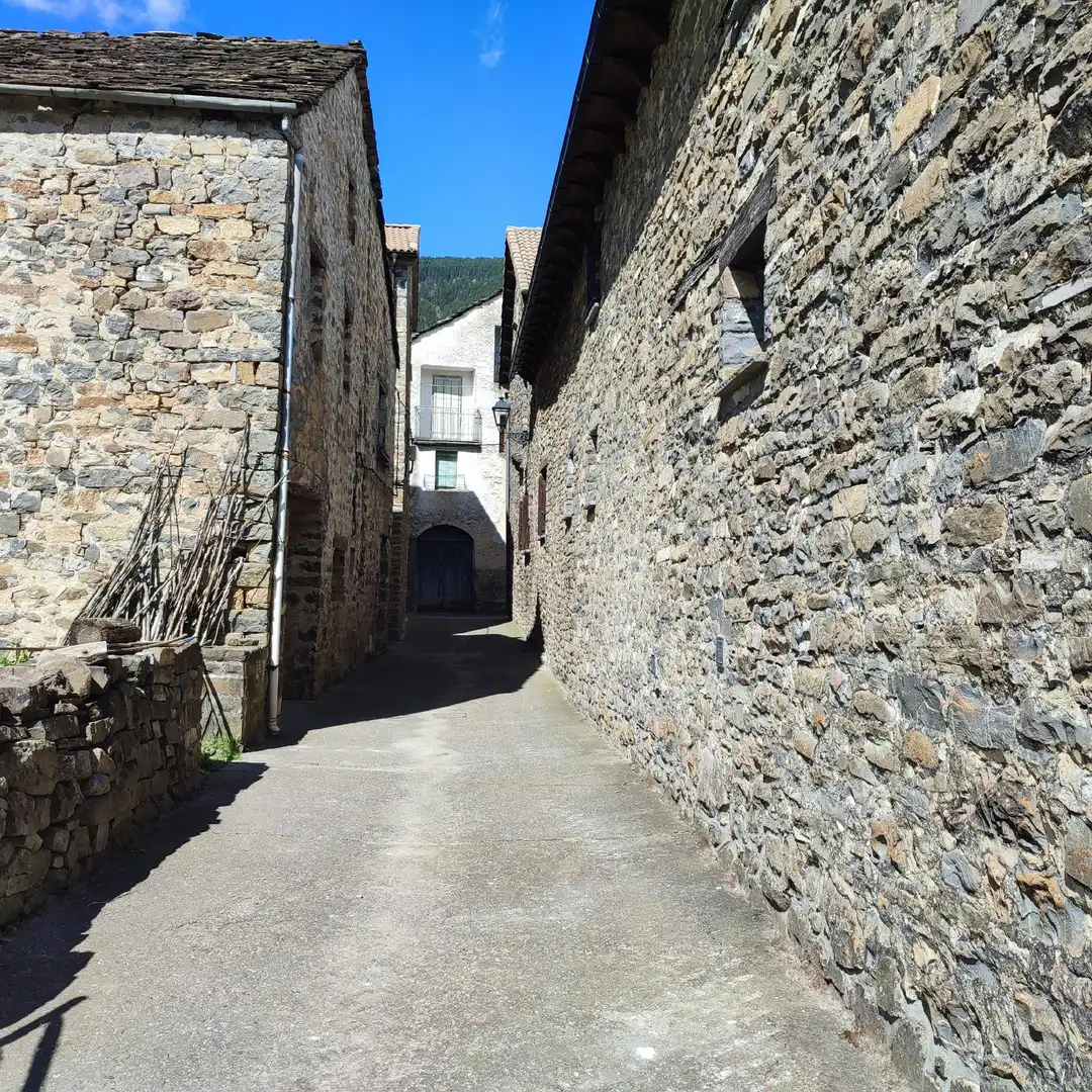 Vista exterior de Casa o chalet en venta en Torla - Ordesa con Amueblado y Balcón