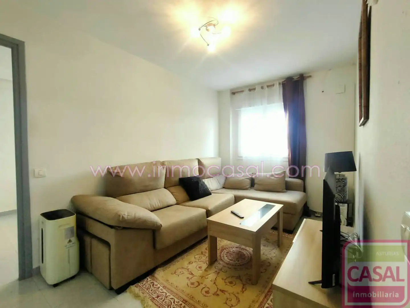 Sala de estar de Piso en venta en Avilés