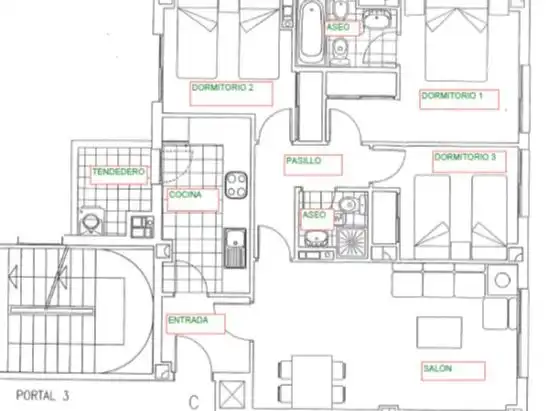 Flat for sale in Vicálvaro
