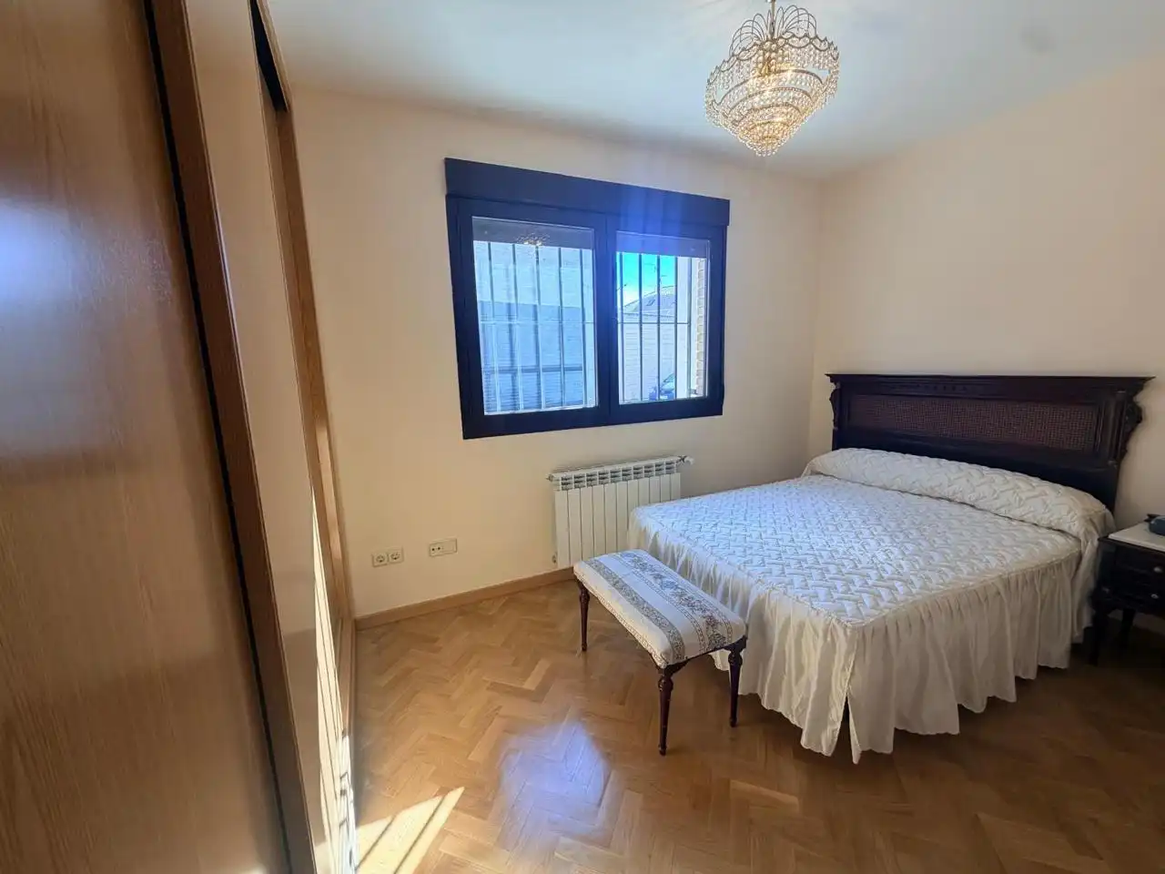 Bedroom of Ground floor for sale in Tarancón  with Heating, Parquet flooring and Storage room