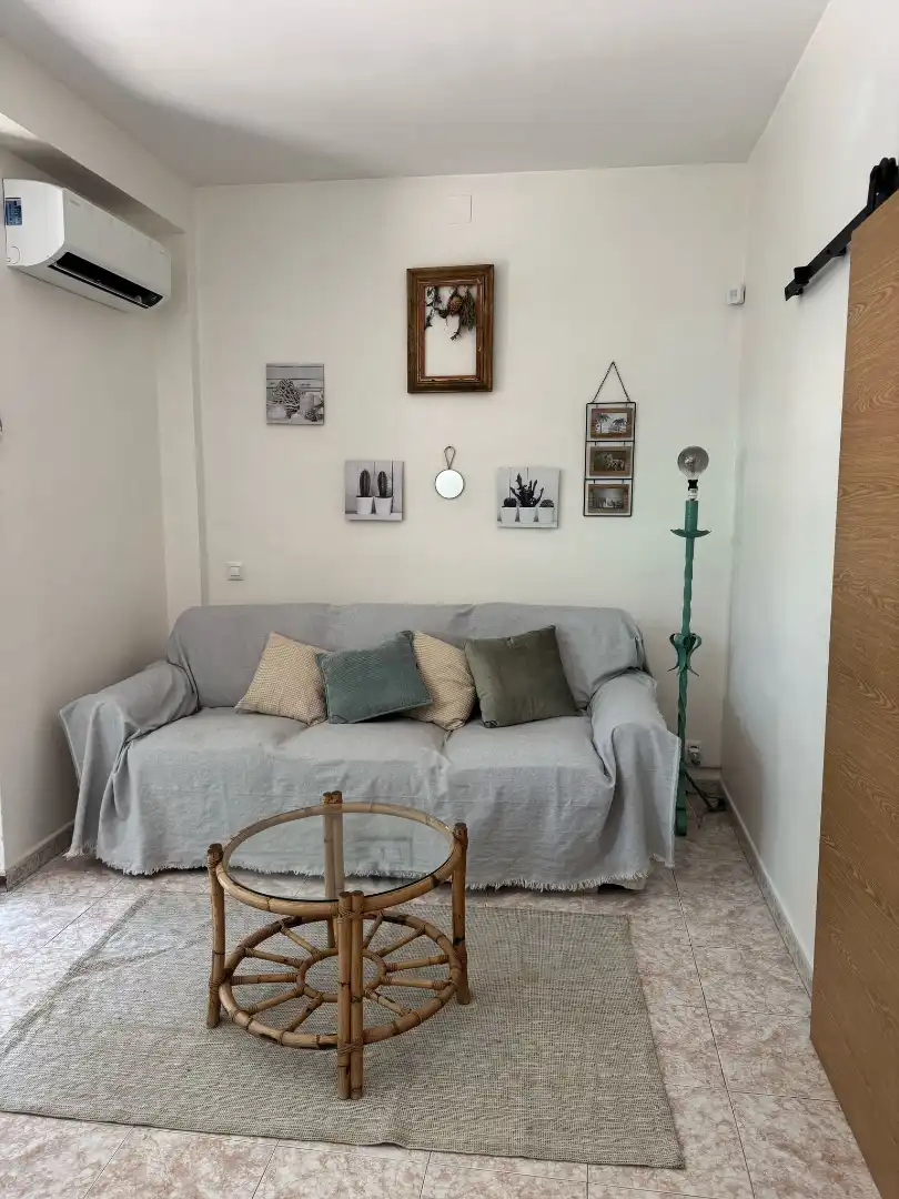 Sala de estar de Piso de alquiler en Lloret de Mar con Aire acondicionado, Terraza y Amueblado