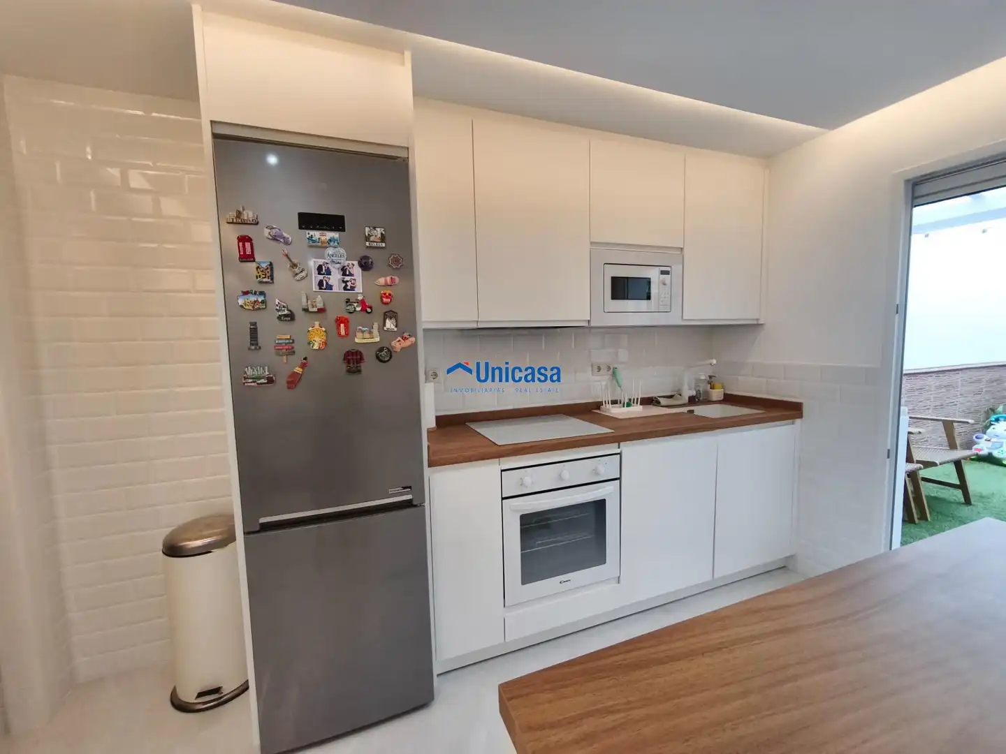 Cocina de Casa adosada en venta en Málaga