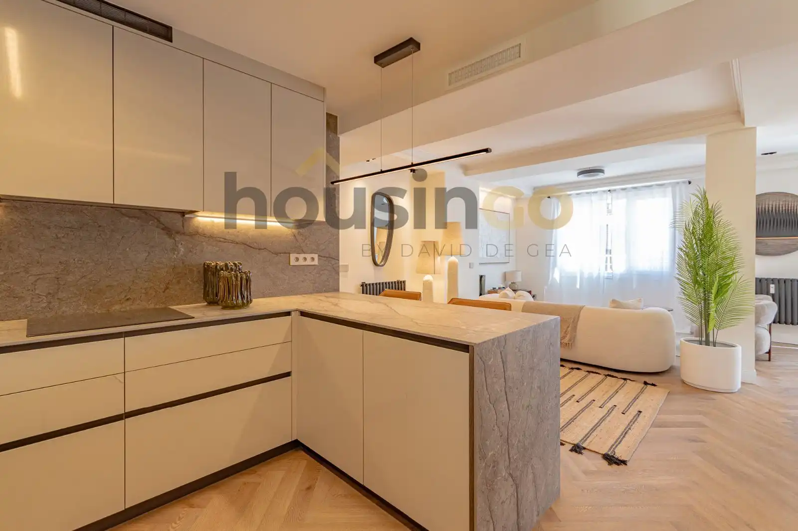 Cocina de Ático en venta en Barrio de Salamanca