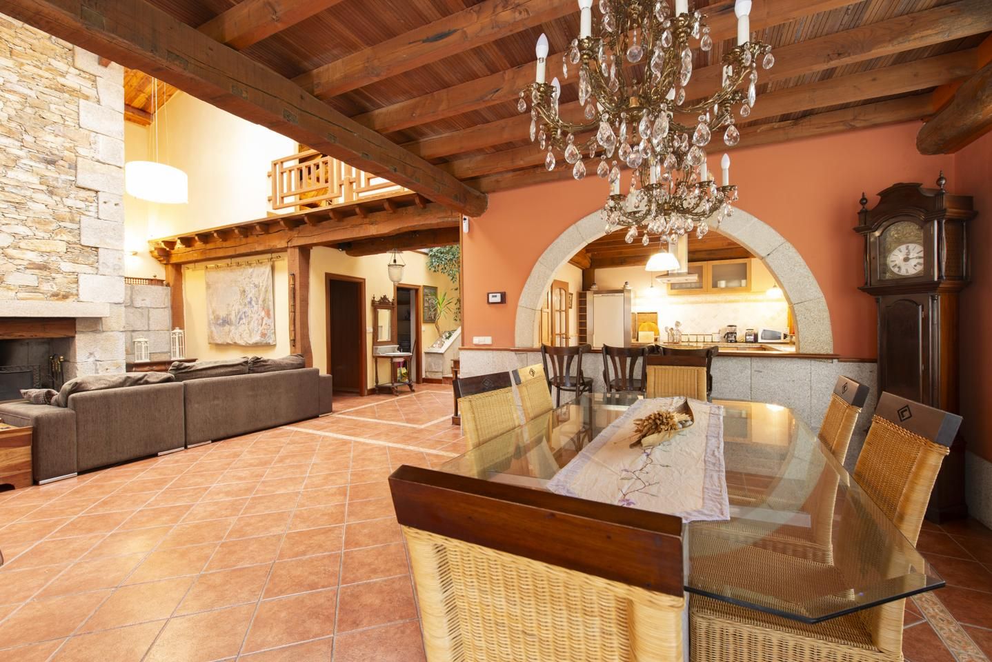 Dining room of House or chalet for sale in Paderne  with Heating, Private garden and Swimming Pool