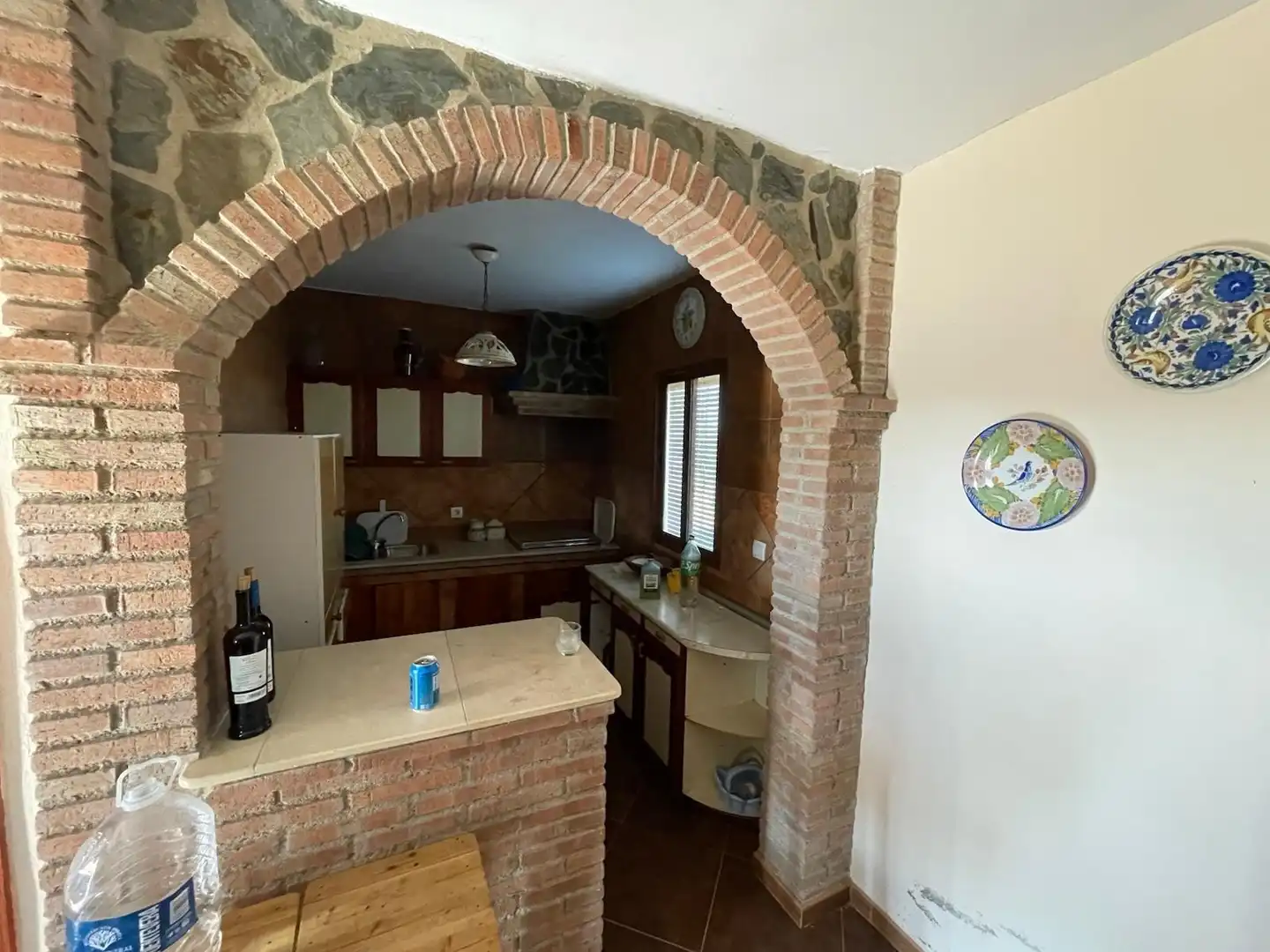 Cocina de Casa o chalet en venta en Arroyo de la Luz con Amueblado