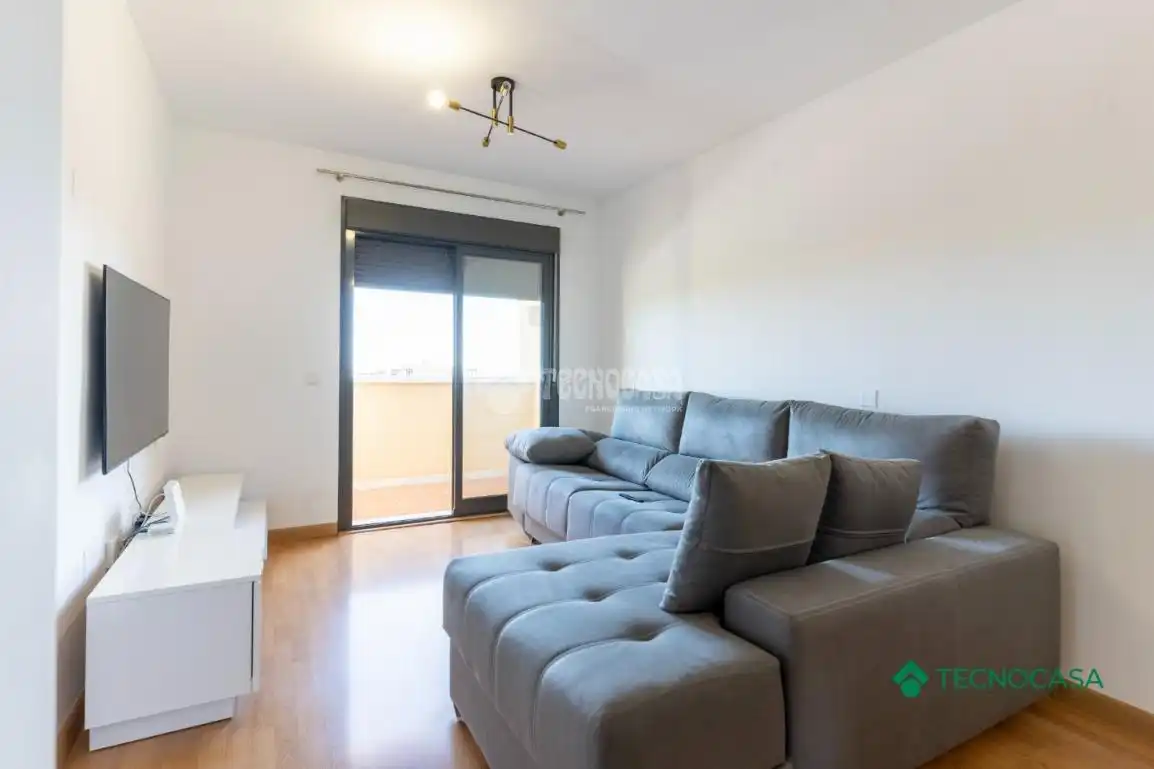 Wohnzimmer von Wohnung zum Verkauf in Vícar mit Klimaanlage, Parkett und Terrasse