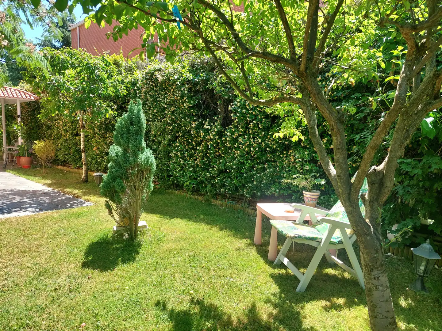 Jardín de Casa adosada en venta en Rivas-Vaciamadrid con Aire acondicionado, Calefacción y Jardín privado