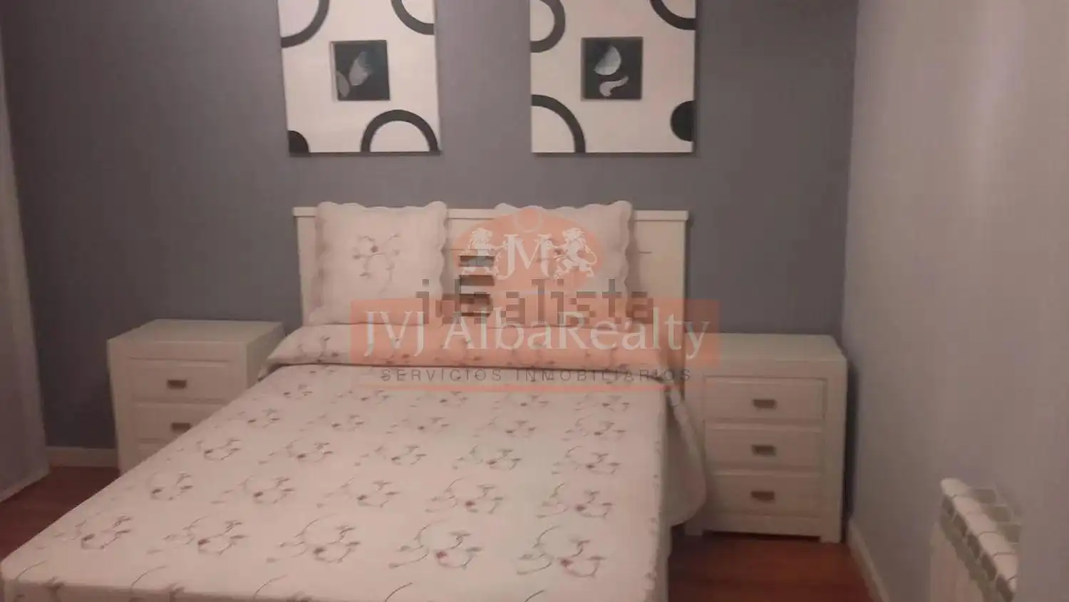 Habitación de Casa adosada de alquiler en Albacete con Aire acondicionado, Calefacción y Jardín privado