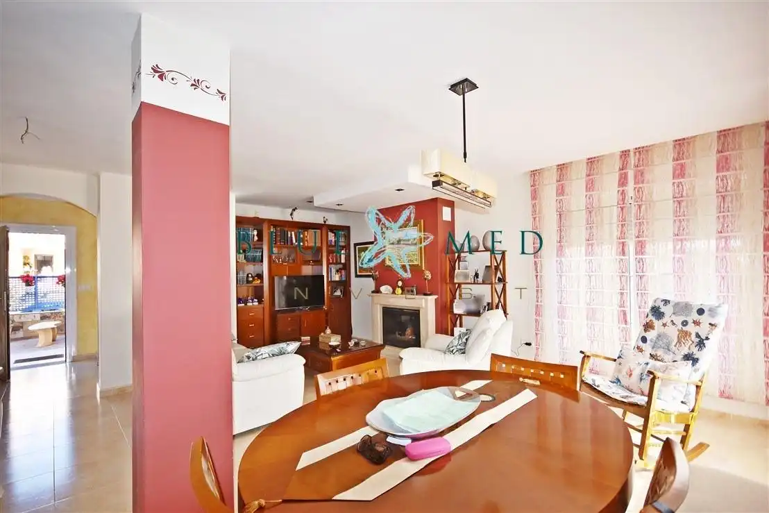 Comedor de Casa o chalet en venta en Mazarrón con Aire acondicionado, Calefacción y Jardín privado