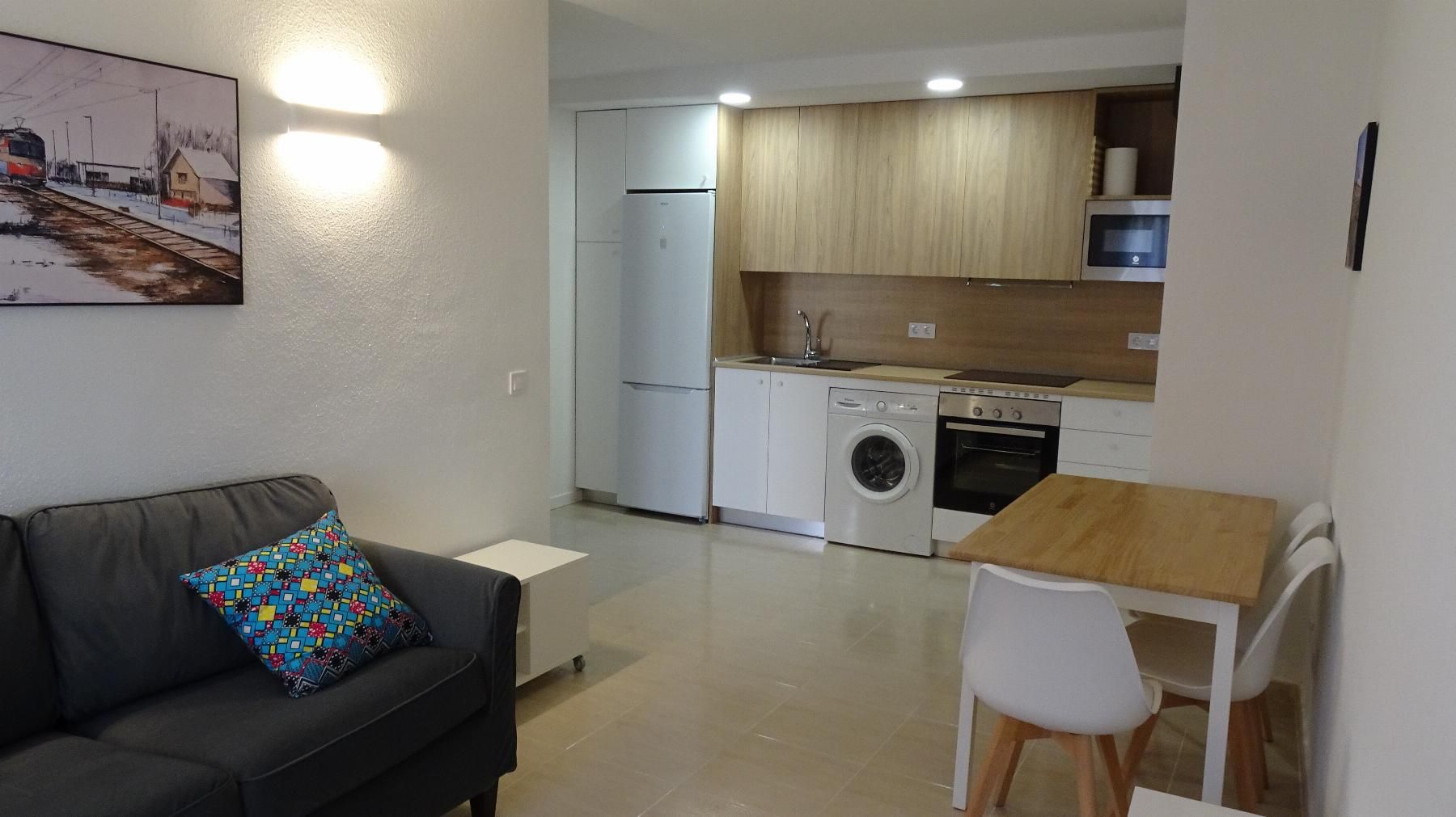 Kitchen of Apartment to rent in San Lorenzo de El Escorial  with Heating and Furnished