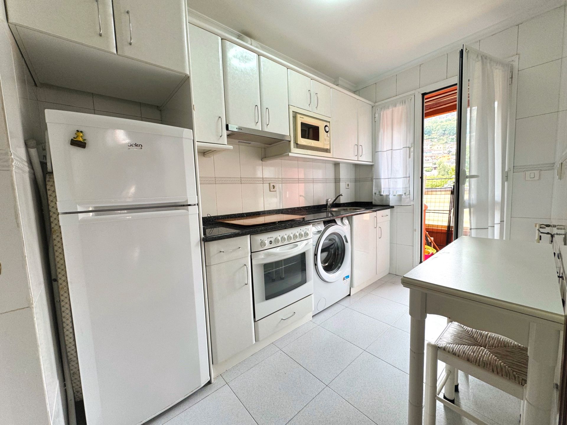 Kitchen of Flat for sale in Bilbao   with Storage room and Balcony