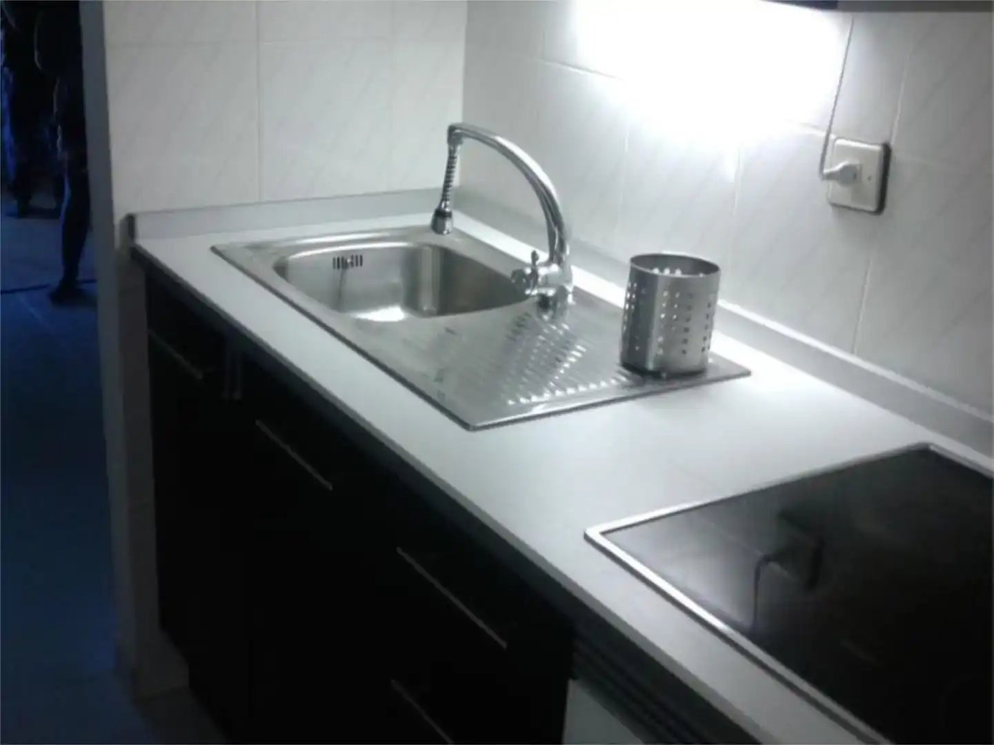 Kitchen of Flat for rent in Mazarrón  with Air Conditioner, Storage room and Furnished
