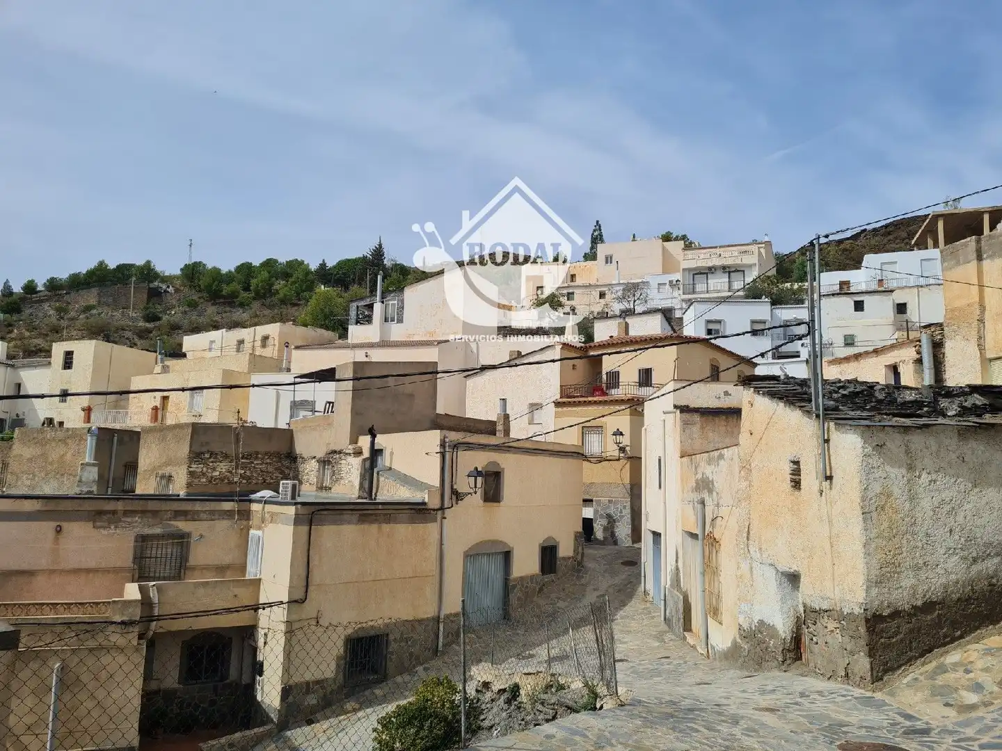 Vista exterior de Casa o chalet en venta en Castro de Filabres con Amueblado