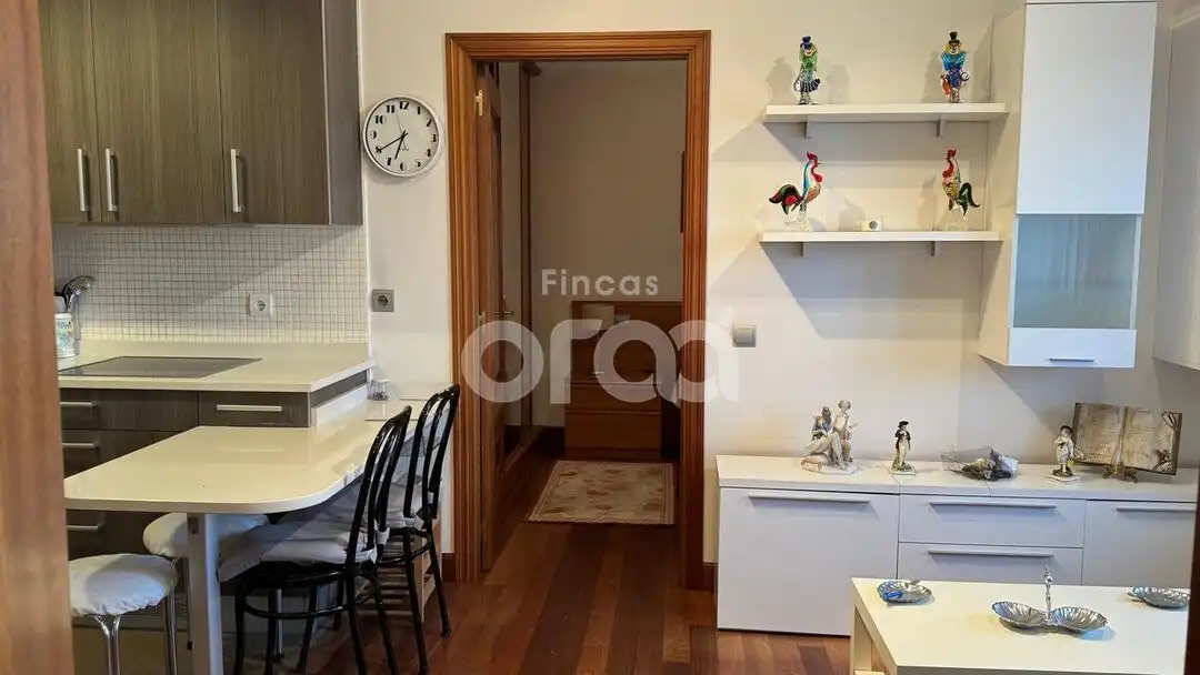 Kitchen of Flat for sale in Santurtzi   with Heating, Terrace and Furnished