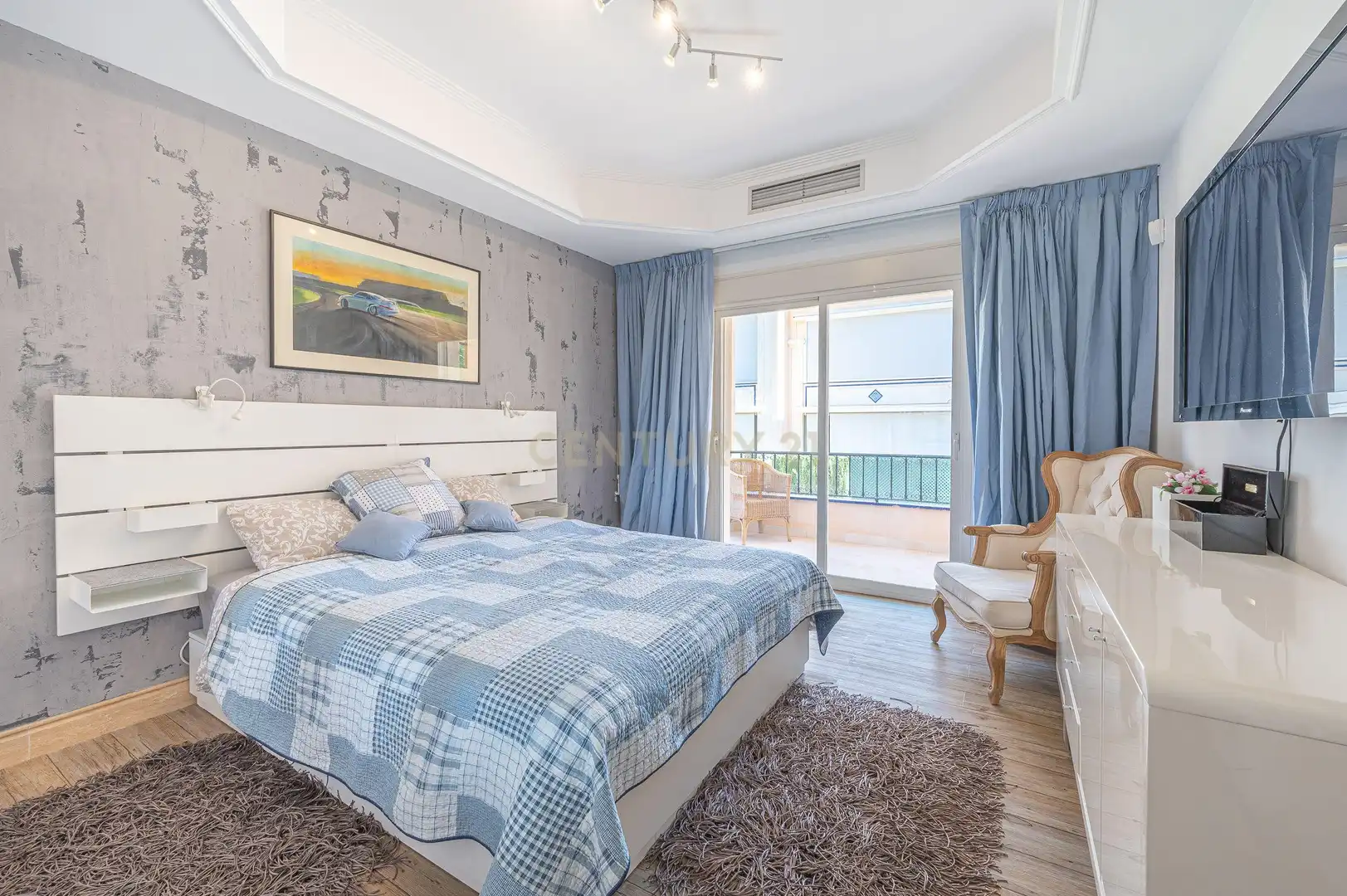 Bedroom of Apartments for rent in Marbella  with Air Conditioner, Private garden and Furnished