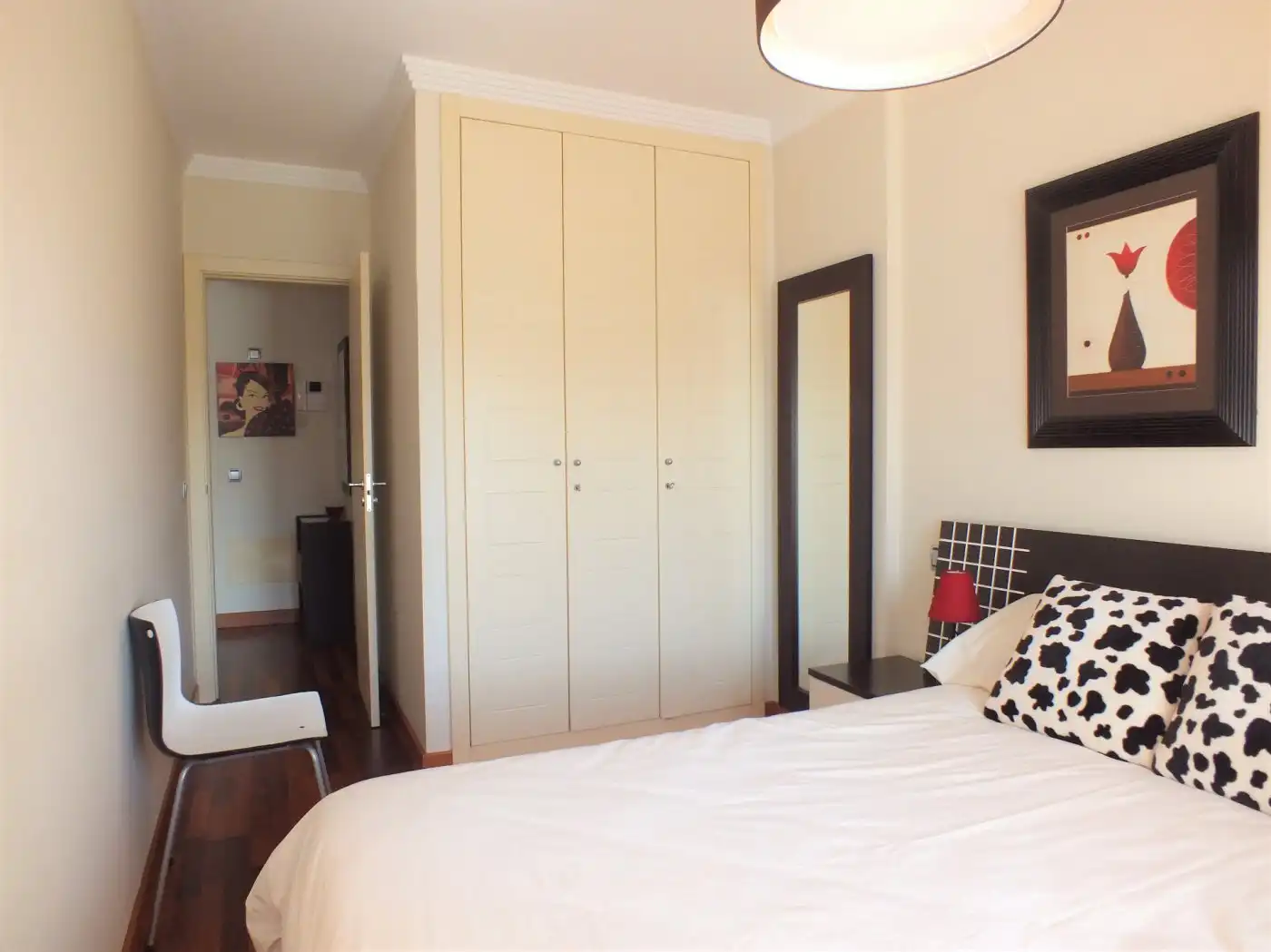 Schlafzimmer von Wohnung zum Verkauf in Las Palmas de Gran Canaria mit Privatgarten, Terrasse und Möbliert