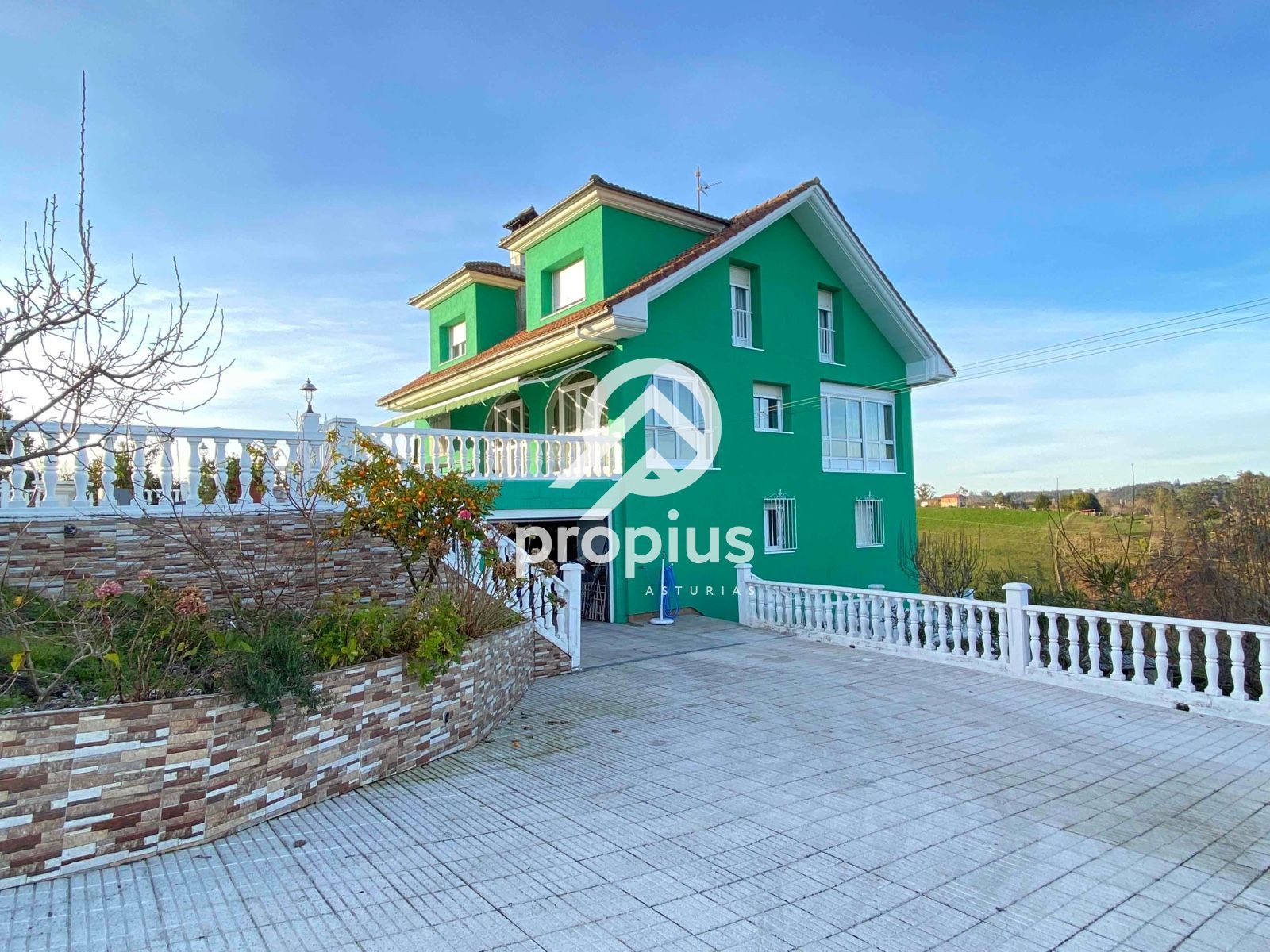 Exterior view of House or chalet for sale in Ribadedeva  with Heating, Private garden and Parquet flooring