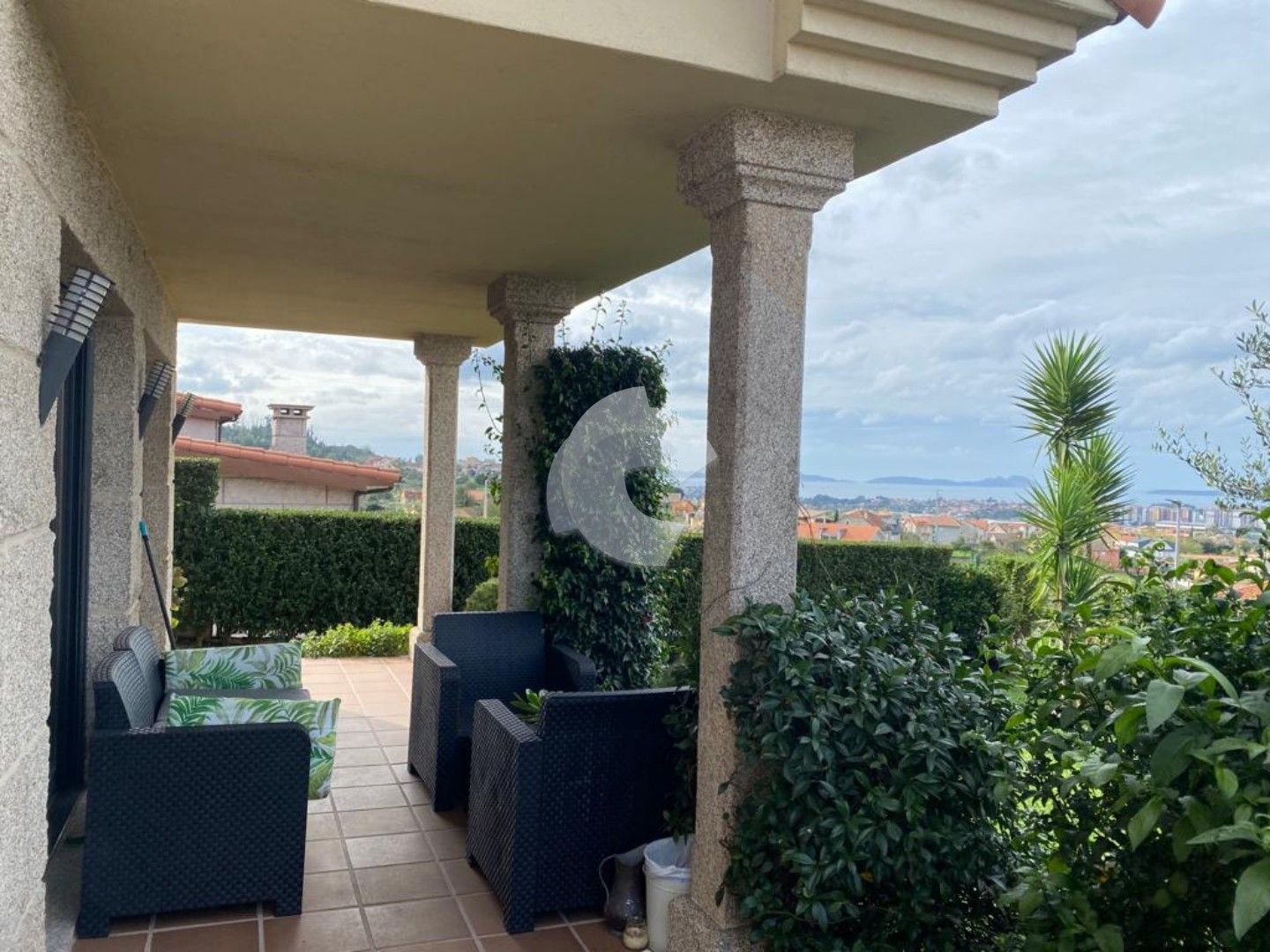 Terrace of House or chalet for sale in Vigo   with Private garden