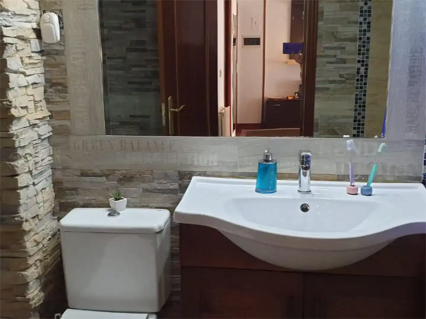 Bathroom of Flat for sale in Gatika  with Parquet flooring, Furnished and Balcony