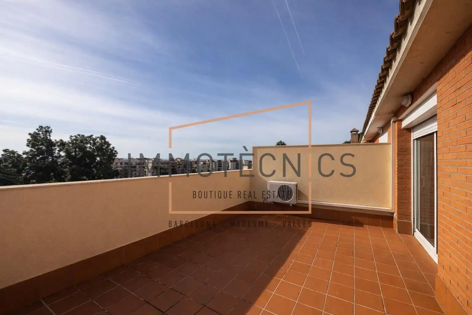 Terrace of Detached homes for sale in Canet de Mar  with Air Conditioner, Heating and Private garden