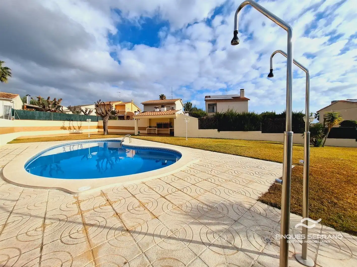 Piscina de Casa adosada en venta en Calafell con Calefacción, Terraza y Piscina