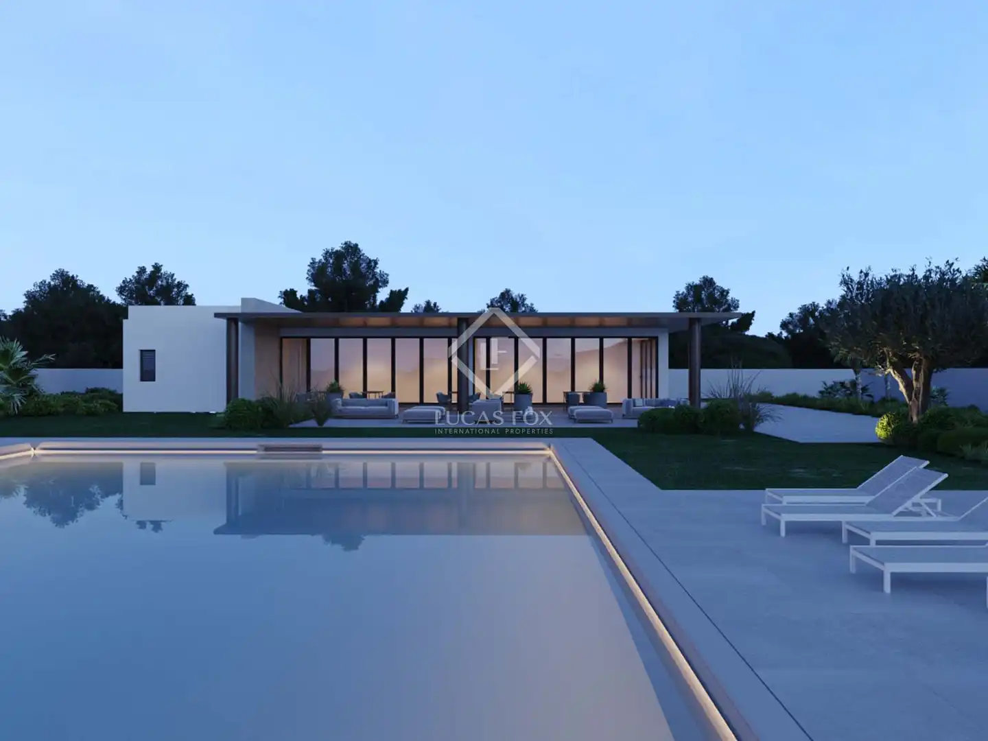 Jardí de Casa o xalet en venda en Santa Eulària des Riu amb Aire condicionat, Jardí privat i Terrassa