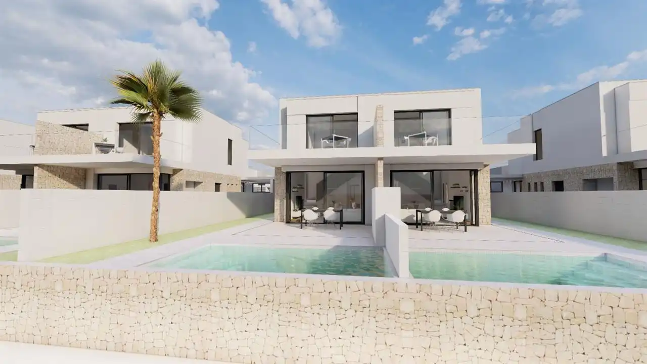 Terraced house with pool for sale in Golf Valle Este, imagen 17