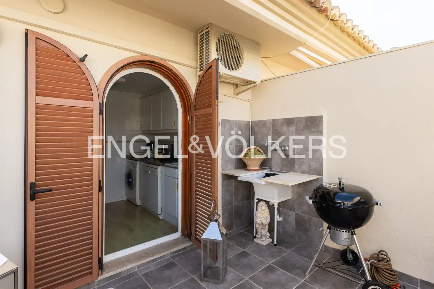 Terraza de Ático de alquiler en Cullera con Aire acondicionado, Calefacción y Parquet