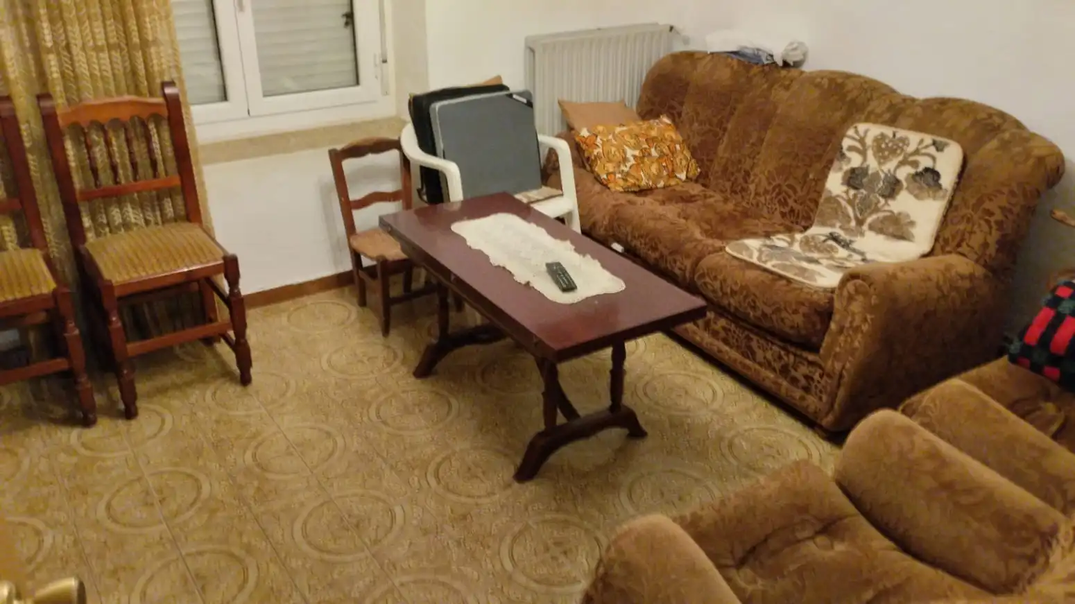 Sala d'estar de Casa adosada en venda en El Redal amb Calefacció i Jardí privat