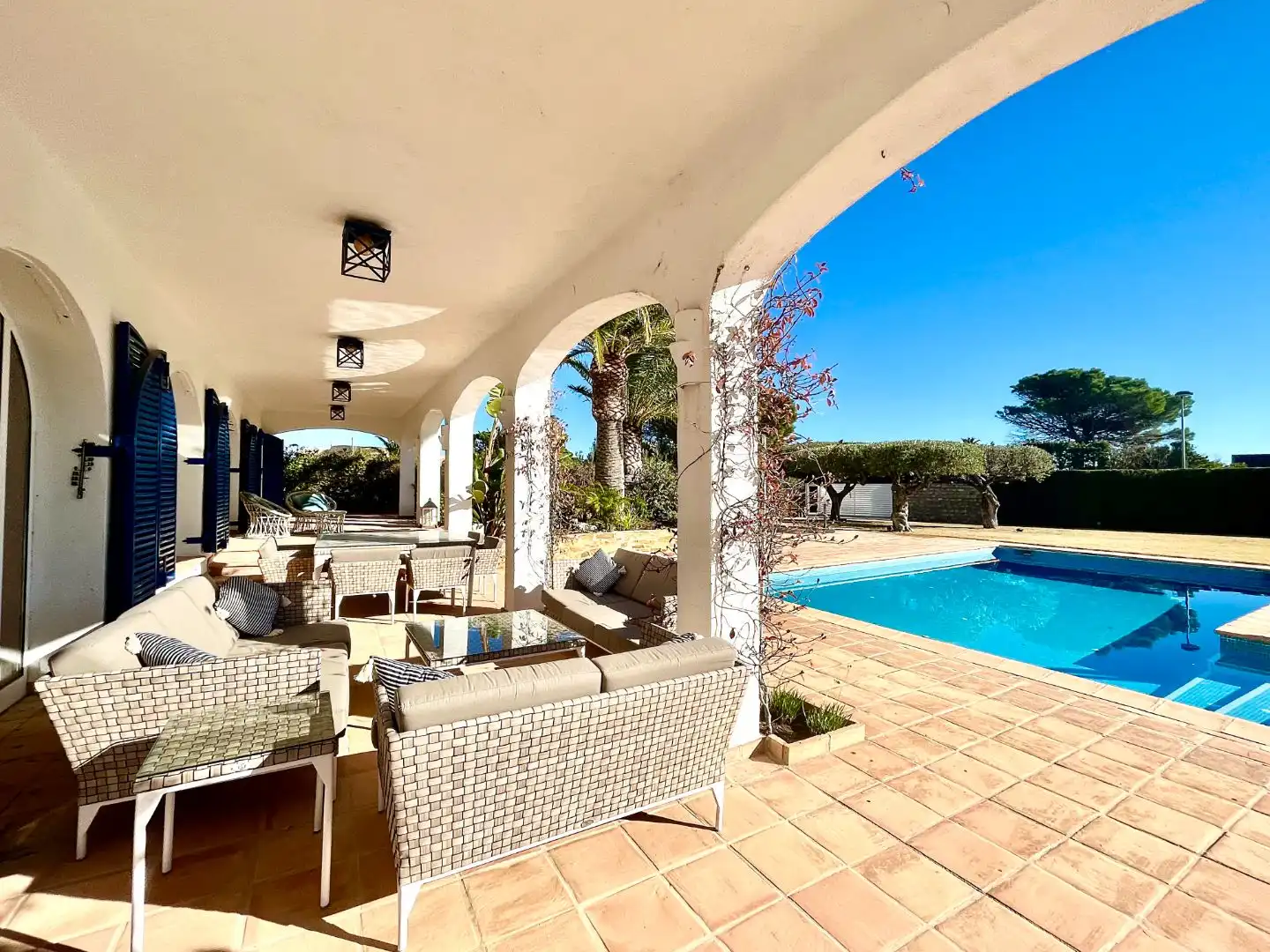 Terraza de Casa o chalet en venta en L'Ametlla de Mar  con Aire acondicionado, Terraza y Piscina