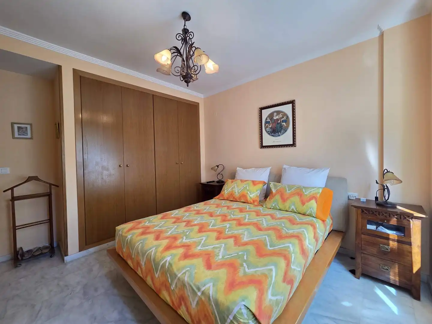 Dormitori de Casa adosada en venda en Gandia amb Aire condicionat, Jardí privat i Terrassa