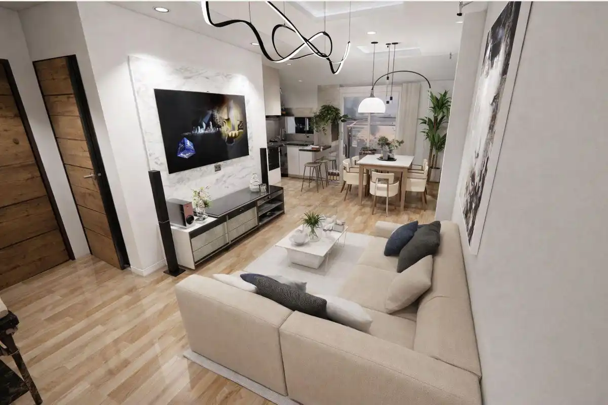 Sala d'estar de Apartament en venda en Fuengirola amb Aire condicionat, Calefacció i Terrassa