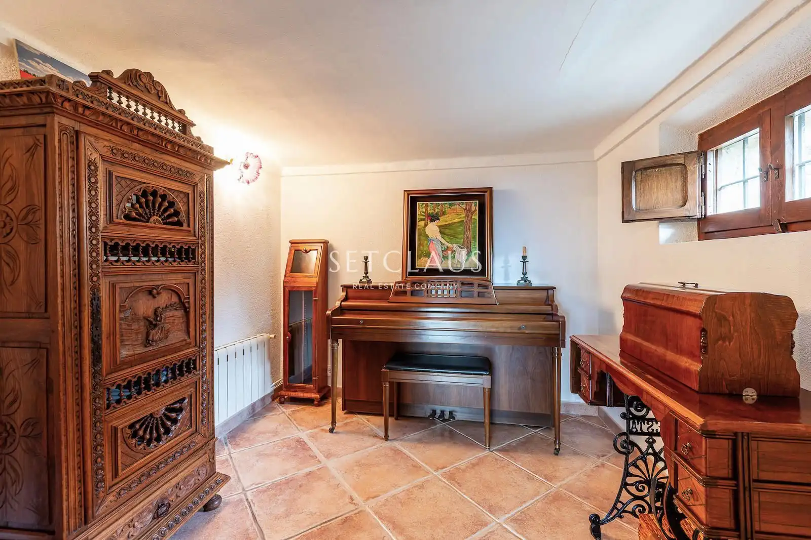 Dormitori de Finca rústica en venda en Sant Feliu de Buixalleu amb Aire condicionat, Calefacció i Terrassa