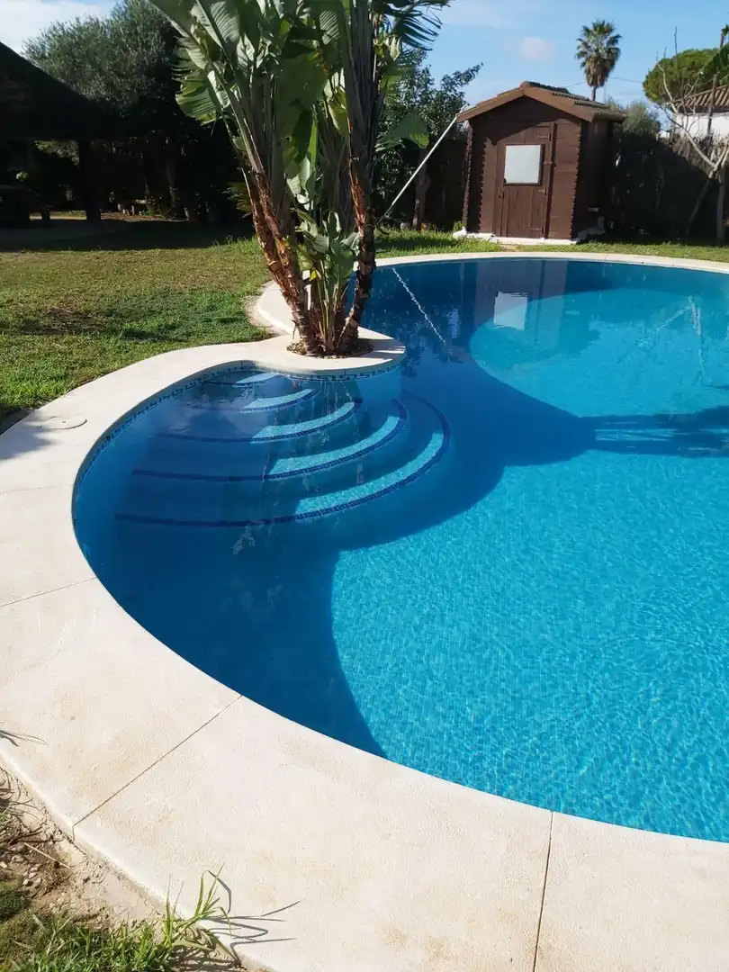 Piscina de Casa o xalet en venda en Puerto Real amb Jardí privat, Piscina i Alarma