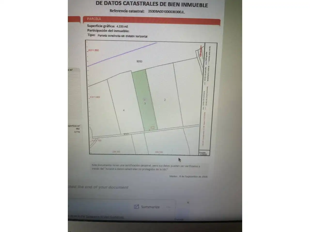 Rural land for sale in Parque Poligon 1 Parcela 3