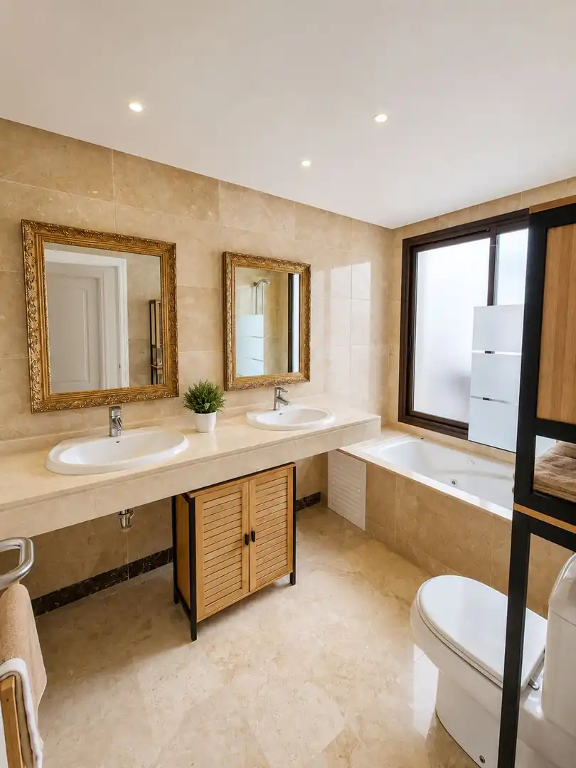 Casa a schiera con piscina in affitto a La Alcaidesa, imagen 8